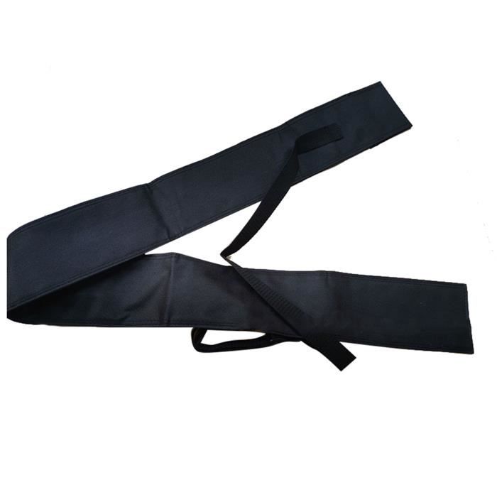 Étui De Transport Pour Queue De Billard – 82cm – Noir Et Blanc – Simili Cuir