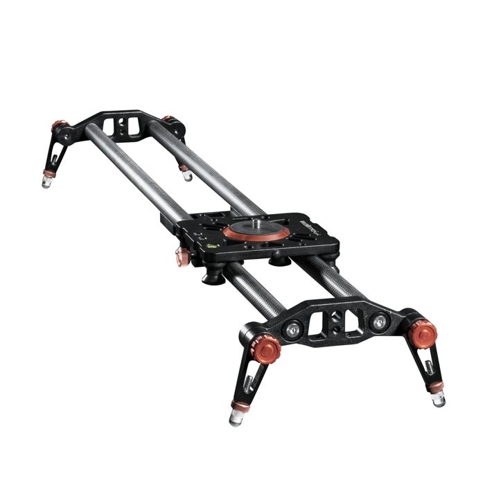 Walimex Pro Carbon Video Slider Pro (déplacement Stable de la caméra Housse de Transport et Niveau à Bulle Inclus)