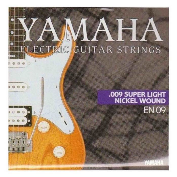 Yamaha EN 09 - jeu cordes guitare électrique - Super light 9-42