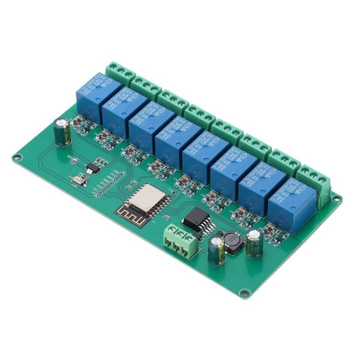 Module relais - YOSOO - ESP8266 - 8 canaux - Contrôle sans fil - Maison ...