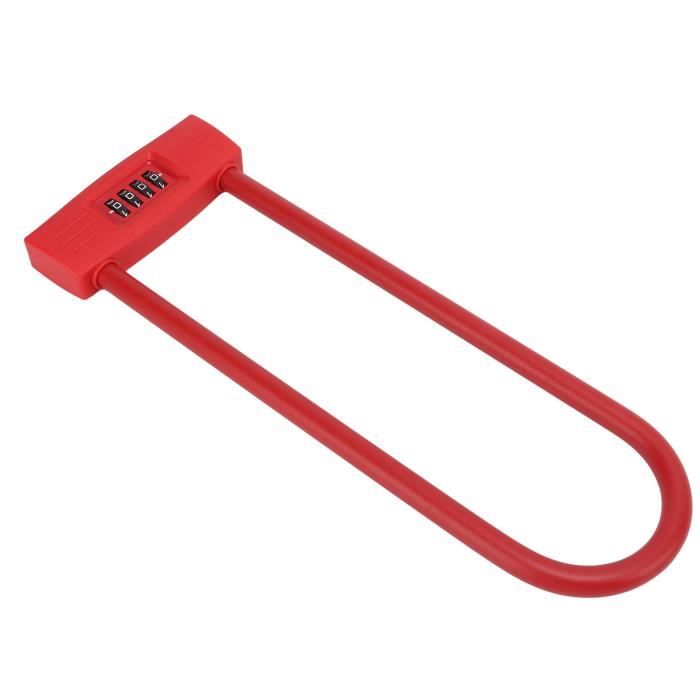 Serrure En U Antivol Robuste 16 Mm Pour Vélo électrique, Scooter, Moto – ENZZONE