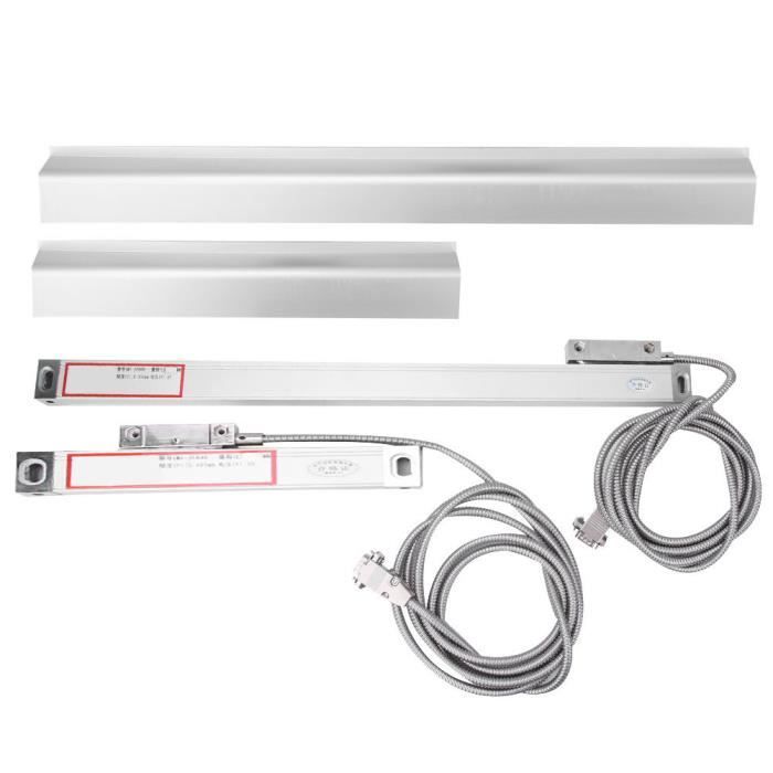 Équipement DRO 2 Axes Avec 2 Règles Linéaires (200mm + 950mm) - Affichage LCD Pour Fraiseuse/tour