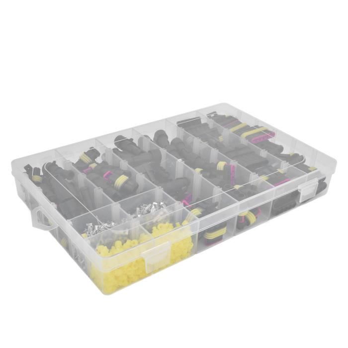 Connecteur étanche IP68 5 Conducteurs – Pour éclairage LED Extérieur, Câble 10-14 Mm – Montage Rapide à Pression