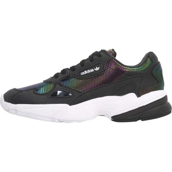 Basket adidas Originals FALCON Femme Textile Noir Lacets