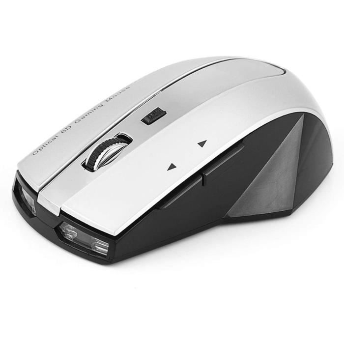 Souris Sans Fil Rechargeable SODIAL - Ultra Silencieuse, Connexion 2.4G, Parfaite Pour Bureau Ou Maison