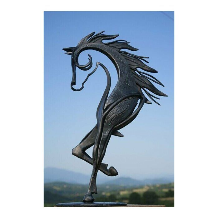 ANCIENNE BOITE EN métal decor chevaux vintage EUR 10,00 - FR