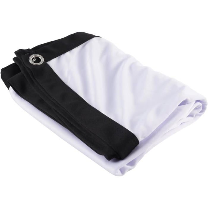 Écran De Projection Portable 254 Cm (100 Pouces) - Format 16:9 - Pliable Et Anti-plis - Pour Cinéma Maison, Extérieur, Bureau, école, Camping - 2