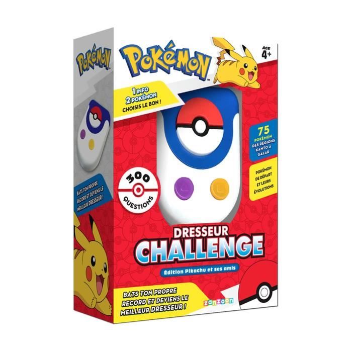 Jeu interactif Pokémon Dresseur Challenge - Quizz sur 75 Pokémon