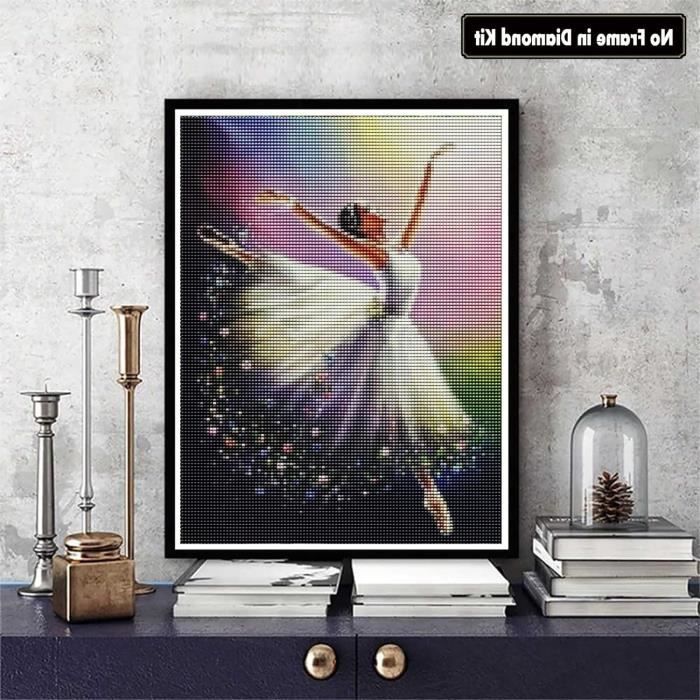 DIY 5D Diamond Painting Kit Danseuse De Ballet Peinture Diamant