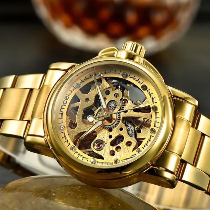 Montres De Luxe La Marque Squelette Mec Nicos Bracelet