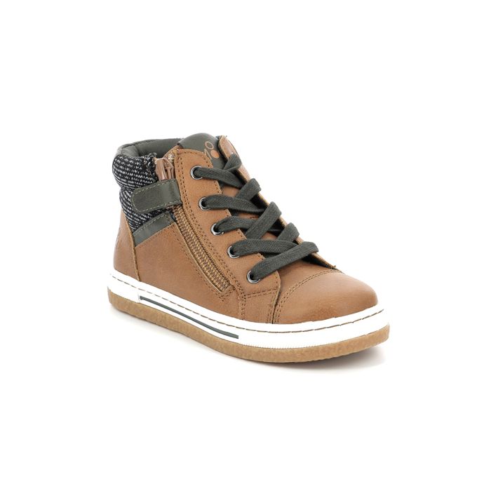 MOD8 Baskets hautes Kynata Camel Gar on Camel Cdiscount Chaussures