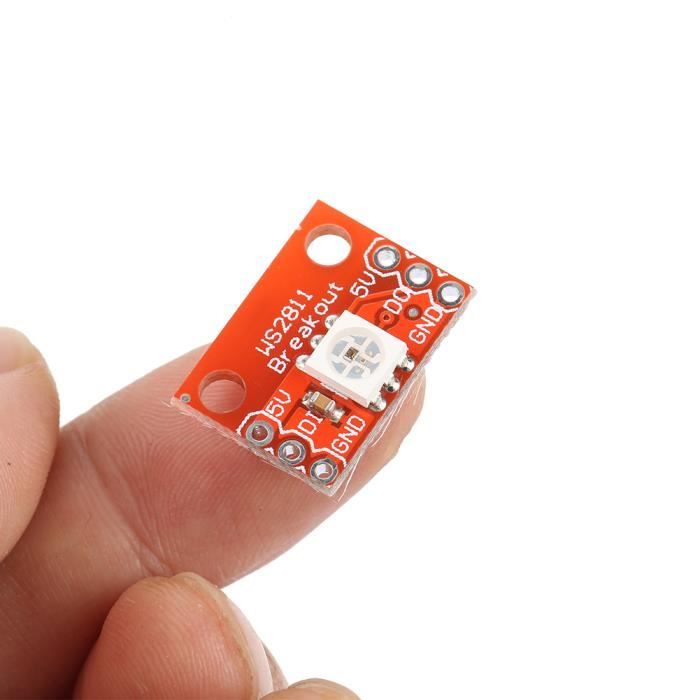 Led Module Breakout Module Breakout LED - YOSOO - WS2812 RGB 5050 - Lot de 5 - Luminosité ...