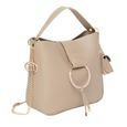 Sac à Main Taupe Femme Manoukian Theo sb-2