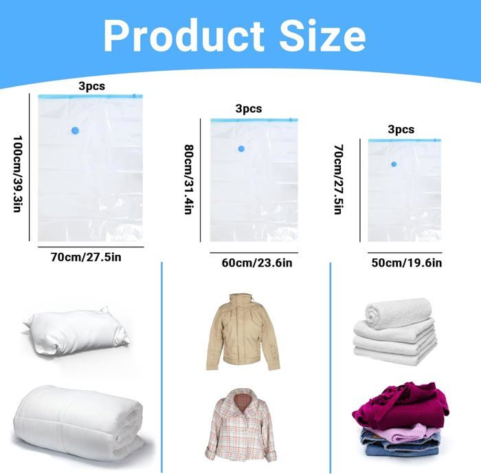 Sac Sous Vide Avec Pompe Electrique Sac De Rangement Sous Vide Aspirateur Pompe Lot De 5 Compression, 1 Sac De Rangement Sous Vide Xxl Sac Sous Vide Avec Pompe Electrique Sac De Rangement Sous Vide Aspirateur Pompe Lot De 5 Compression, 1 Sac De Rangement Sous Vide Xxl
