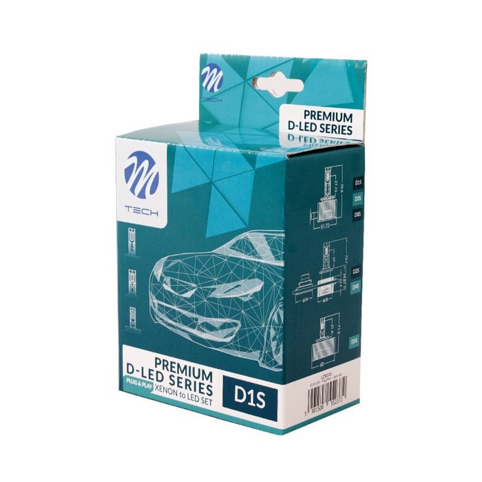 Ampoules Xénon D1S 6000K 35W - 2 Pièces, Homologuées, Extra Lumineuses - Compatibles VW, Audi, BMW, Opel - 14