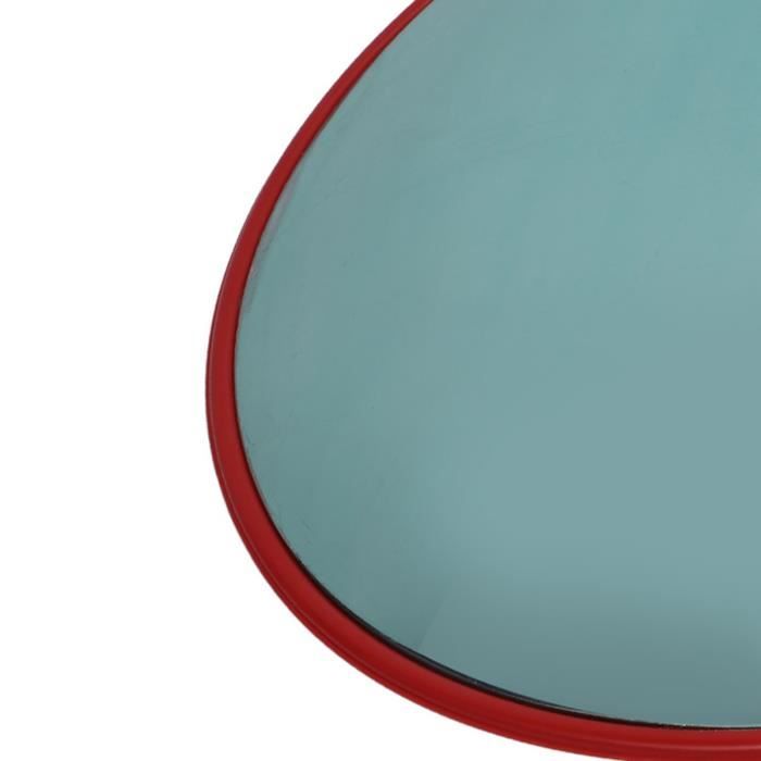 2 Miroirs Convexes De Sécurité 30 Cm - Angle 130°, Cadre ABS, Pour Garage, Entrepôt, Magasin, Réduction Angles Morts