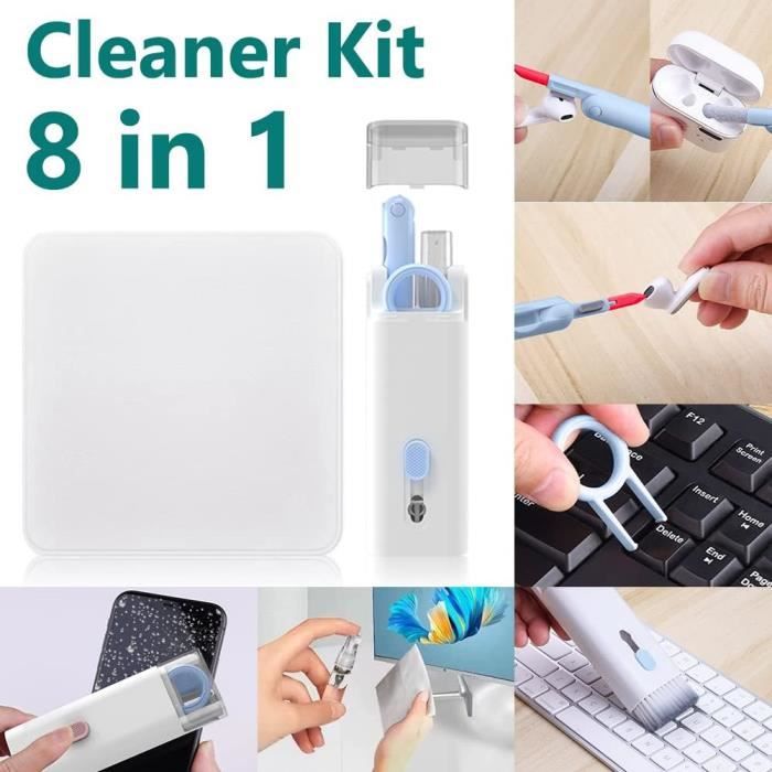 Kit Nettoyage Clavier 8 En 1, Cleaning Brush Set Keyboard, Kit De