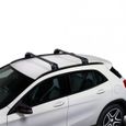 Barres de toit universelles Cruz Airo Fuse Dark pour Opel Mo Kg Opel Mokka   - 3666028344372-3