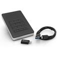 Verbatim Portable USB 3.0 Disque Dur - Noir 2 to Noir 53403-3