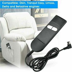 Télécommande Manuelle pour Fauteuil élévateur Inclinable électrique, 10 Boutons, 8 Broches, Télécommande Universelle de Remplacement pour Fauteuil élévateur avec Câble D'extension