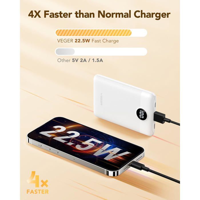 Batterie Externe 10000mah Legere