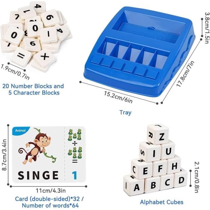 Headu Sons Et Lettres pour Les Petits Montessori Le Jeu Préparant Les Enfants à Lire Et Écrire It22977 Jeu Éducatif pour Enfants 2-4 Ans Made in Italy