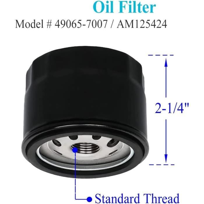 Kit De Filtre à Air Pour Tondeuse à Gazon Kawasaki FR651V