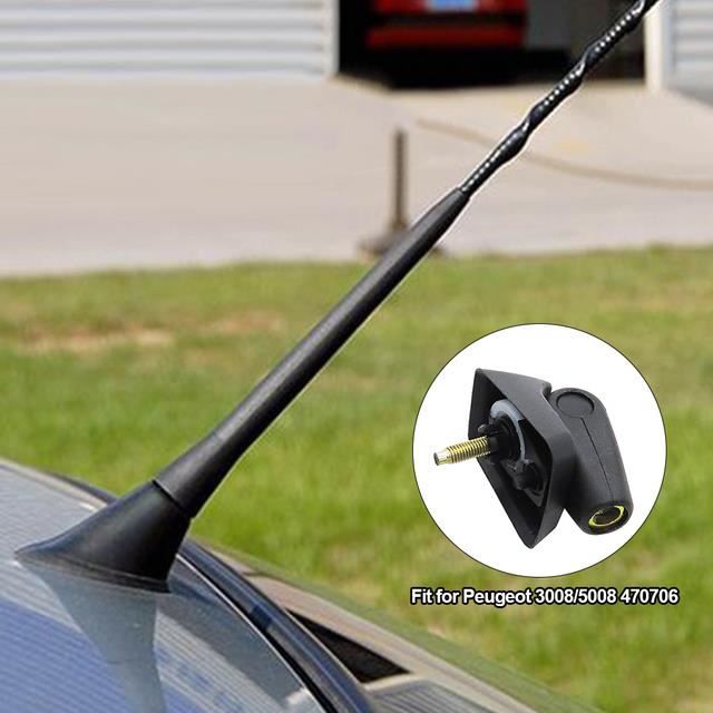 pour Peugeot 106 206 Antenne de toit pour voiture, antenne de base, câble  de mât