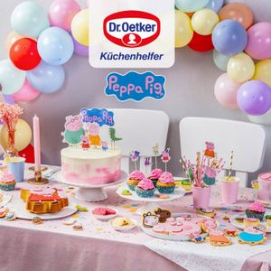 Carte D'anniversaire Peppa Pig Avec Autocollants - 3 Ans Et Plus - Format 22,86 X 12,7 Cm - Danilo Promotions