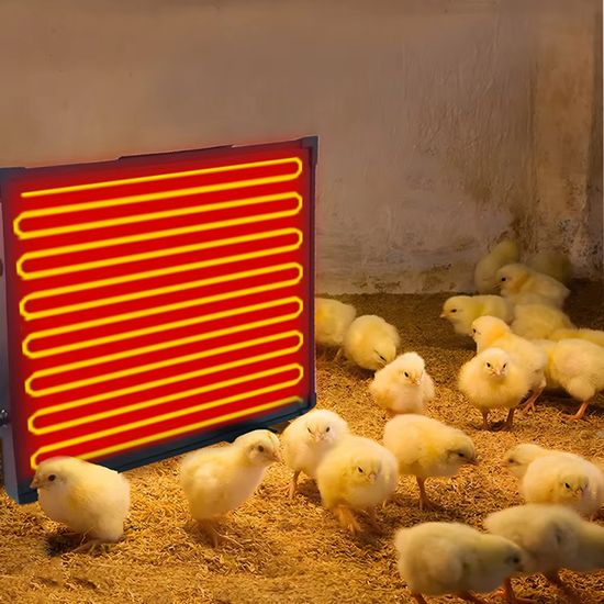 Chauffage Suspendu Pour Poulailler 150W – Chauffage Électrique Sûr Pour Poules, Chiens, Chats Et Animaux