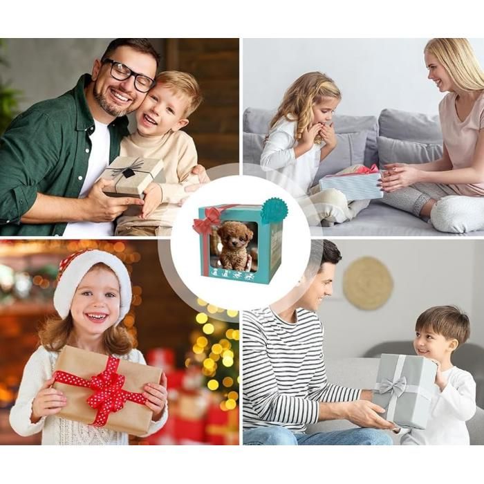 Nouveau chien robot 2025, mon chiot robot réaliste qui agit comme un vrai chiot, marche interactive intelligente aboiement, remuant IA animal domestique pour adultes cadeau (style a
