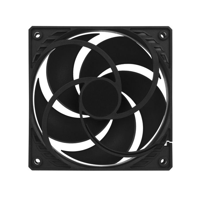 Noiseblocker B12X-P-BL PC Case Fan - 120mm Black Computer Cooling Fan