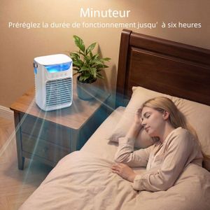 Climatiseur Mobile 4-en-1 Avec Brumisation - F20-Zxw - Silencieux 1 DB