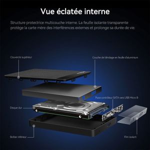 Disque SSD Externe 30 To - Générique - Neuf Sous Emballage - Stockage Massif