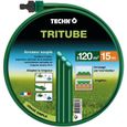 TECHNO Arroseur souple tritube vert - 15 m-0