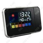 LUNAVO Réveil - TD - Numérique - LCD - Projection LED - Température et Humidité