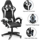 BIGZZIA Fauteuil gamer - Chaise Gaming - Siège de Bureau Réglable Pivotant Gaming Racing - avec coussin et dossier inclinable