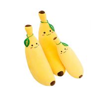 13.7 pouces créatif vers le bas coton doux banane en peluche oreiller Simulation fruits oreiller poupée saint valentin cadeau