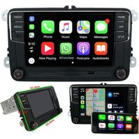 Autoradio RCD330 RCD360 Pro 6.5" Radio Carplay Mirrorlink Bluetooth RVC USB pour Golf 5 6 Caddy EOS Touran CC Polo
