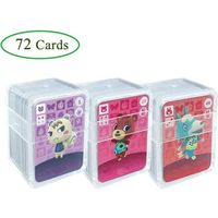 72 pcs carte de passage d'animaux carte Amiibo travail pour NS jeux Amibo commutateur cartes Amiibo