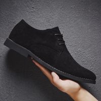 Chaussures Oxford en cuir pour hommes - AY™ - Tendance britannique - Formelles - Noir