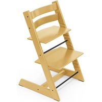 STOKKE Tripp Trapp - Chaise haute évolutive - Réglable de la naissance à l’âge adulte - Confortable et ergonomique - Jaune