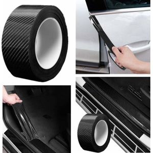 Film De Protection Adhésif Transparent Pour Seuil De Porte De Voiture - 5 Cm X 5 M - Anti-rayures Et Anti-chocs - Sans Résidus