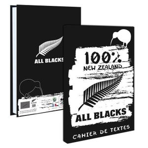 CAHIER DE TEXTE Cahier de texte  - Collection officielle All Blacks