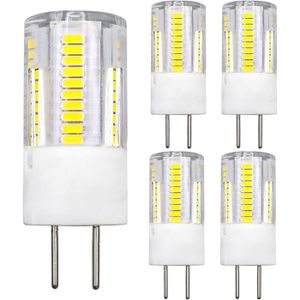 AMPOULE - LED Lot de 5 Ampoules LED GY6.35 Blanc Froid 12V 2W Éq