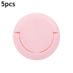 CACHE PRISE Pink 3 trous 5pcs - Juste de protection d'alimenta