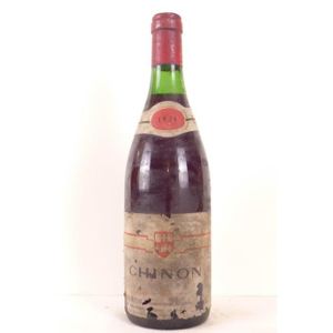 VIN ROUGE chinon paul guertin rouge 1974 - loire - touraine
