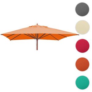 PARASOL Toile pour parasol HWC-C57 carré 3x3m en polyester