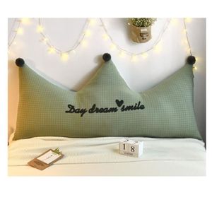 Rembourrage /éponge Interne utilis/é pour canap/é XMDYXT Grand Coussin de t/ête de lit lit-Beige Dossier Triangulaire Double Amovible et Lavable Housse en Velours 100x50x20cm