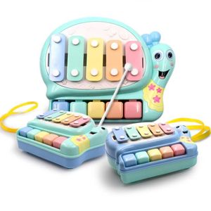 DÉSINFECTANT INSTRUMENT Enfant Frappe sur Piano, jouet éducatif pour instrument de musique clé pour l'éducation préscolaire (sans bâton de frappe)